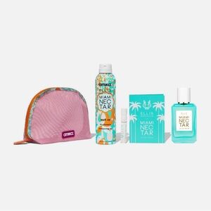 AMIKA + ELLIS BROOKLYN Miami Nectar Dry Shampoo, Travel Pouch & Fragrance Bundle